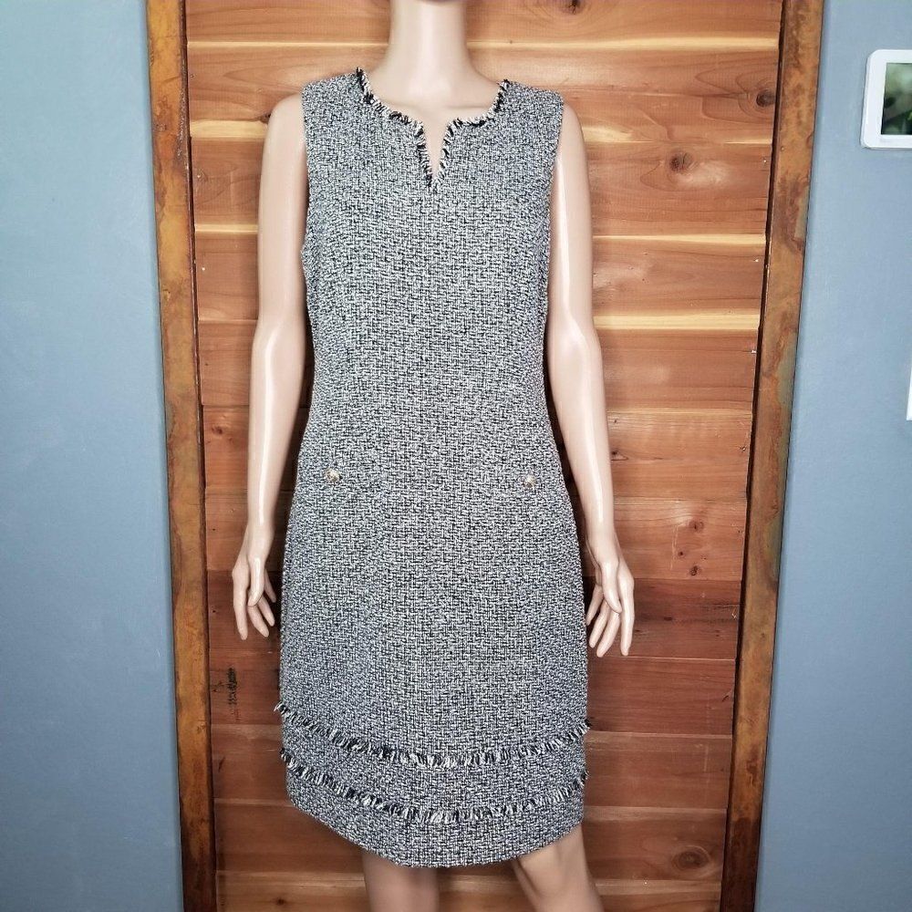 Karl Lagerfeld Tweed Sheath Dress (size 10)